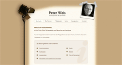 Desktop Screenshot of peter-weis-hamburg.de